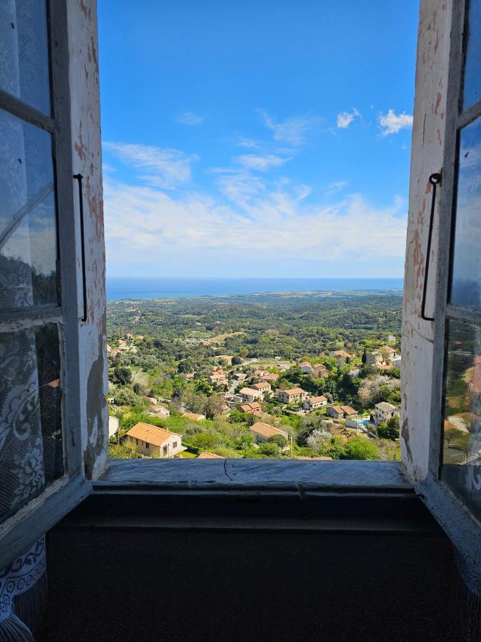Palazzu Massoni, Magnifique Vue Sur La Mer Et La Montagne, Clim, Wifi, Parking Gratuit Cervione Ngoại thất bức ảnh