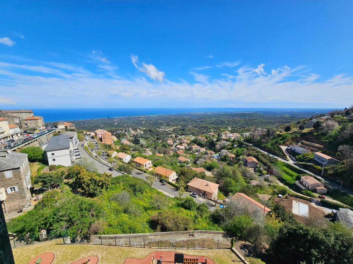 Palazzu Massoni, Magnifique Vue Sur La Mer Et La Montagne, Clim, Wifi, Parking Gratuit Cervione Ngoại thất bức ảnh