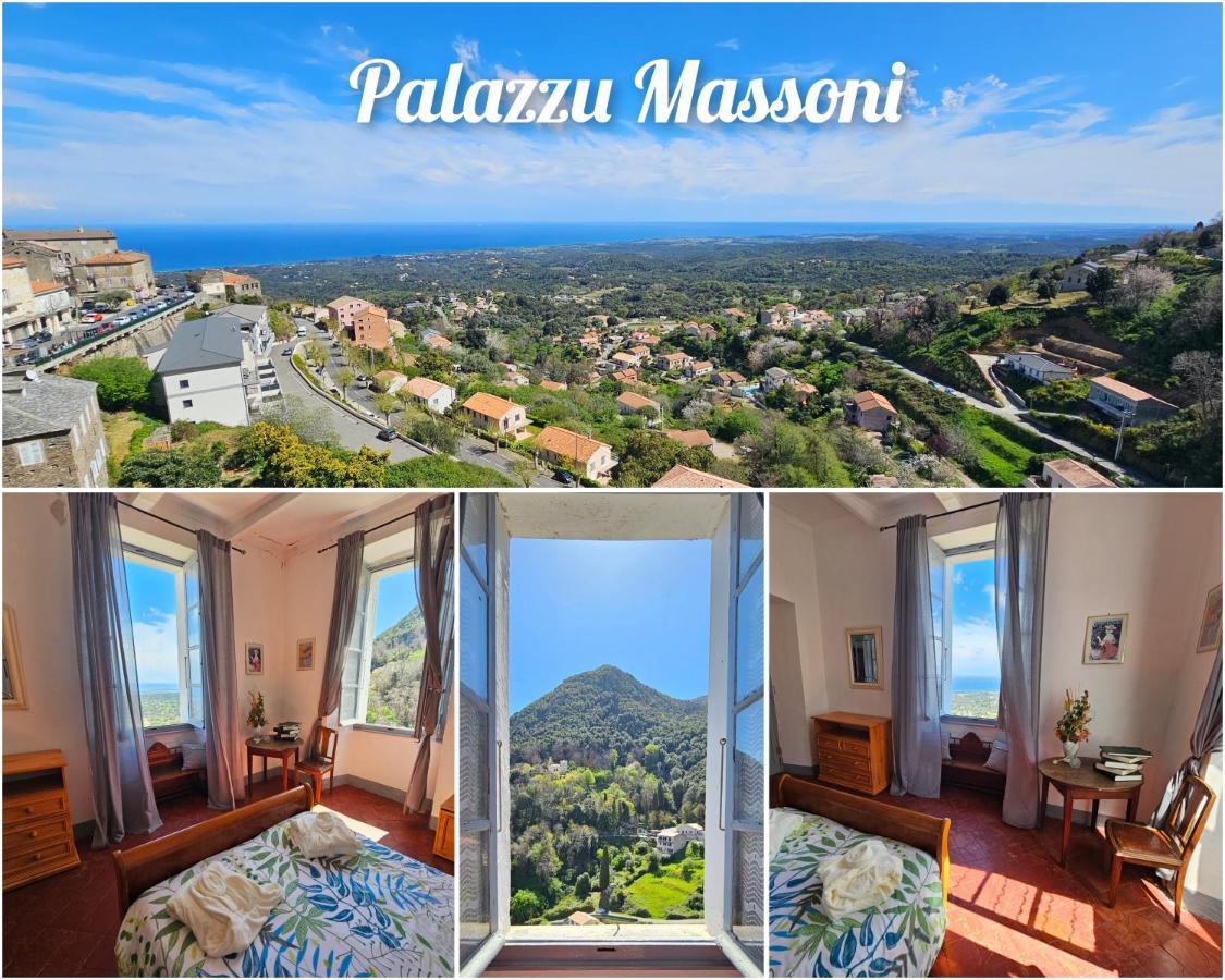 Palazzu Massoni, Magnifique Vue Sur La Mer Et La Montagne, Clim, Wifi, Parking Gratuit Cervione Ngoại thất bức ảnh